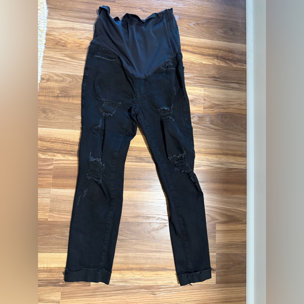 Pinkblush Black Maternity Jeans